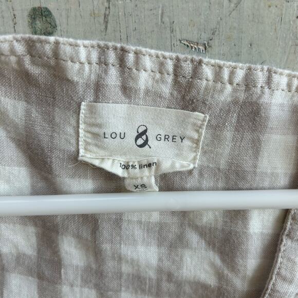 Lou & Grey Checkered Jumpsuit in Cream and White - Picture 16 of 16